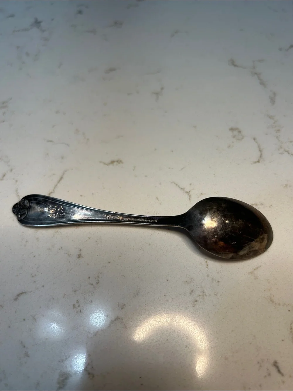 Rogers Bros 1847 XS Triple Silver plate Old Colony Baby Spoon